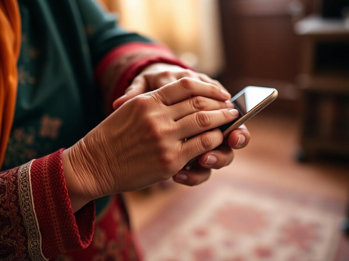 عائلة كتستمتع بوقتها فالدار